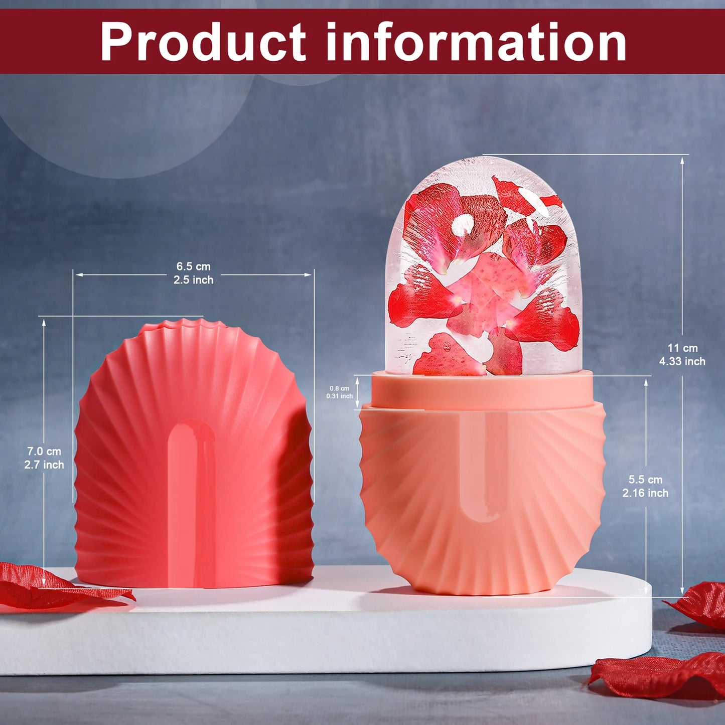 Silicone Face Ice Roller