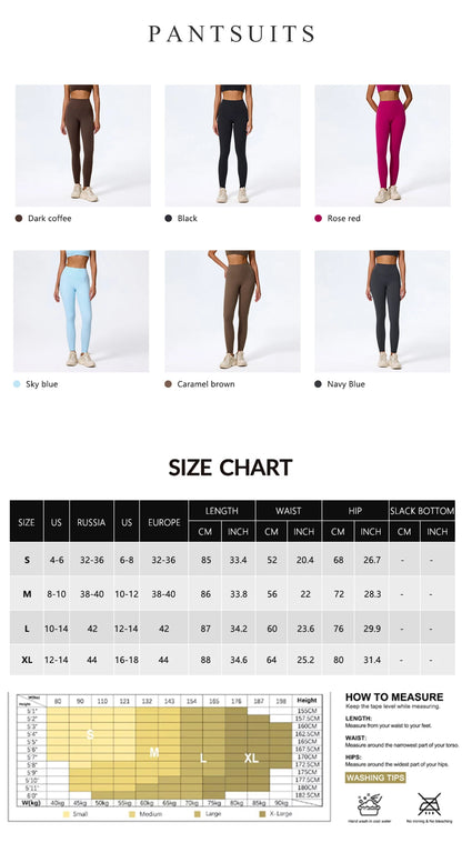 Seamless High-Waist Gym Set