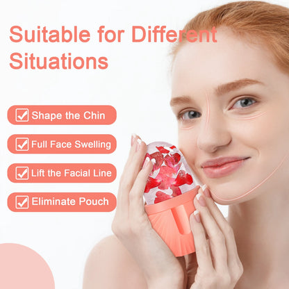Silicone Face Ice Roller