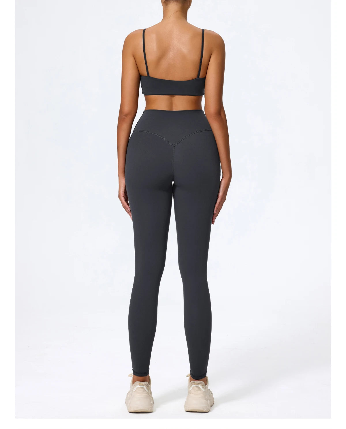 Seamless High-Waist Gym Set