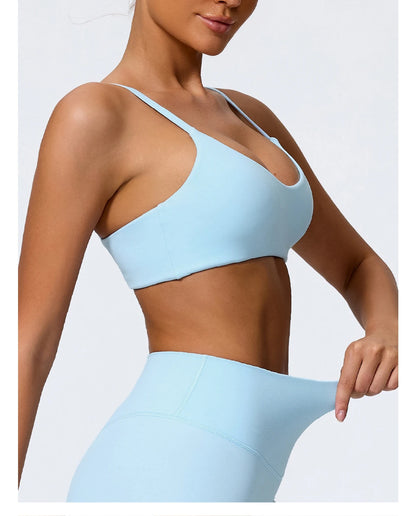 Seamless High-Waist Gym Set