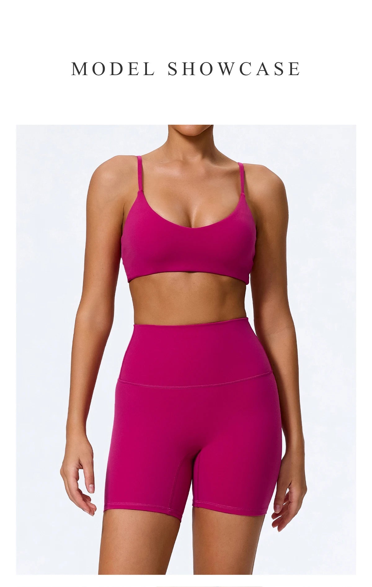 Seamless High-Waist Gym Set