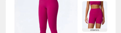 Seamless High-Waist Gym Set