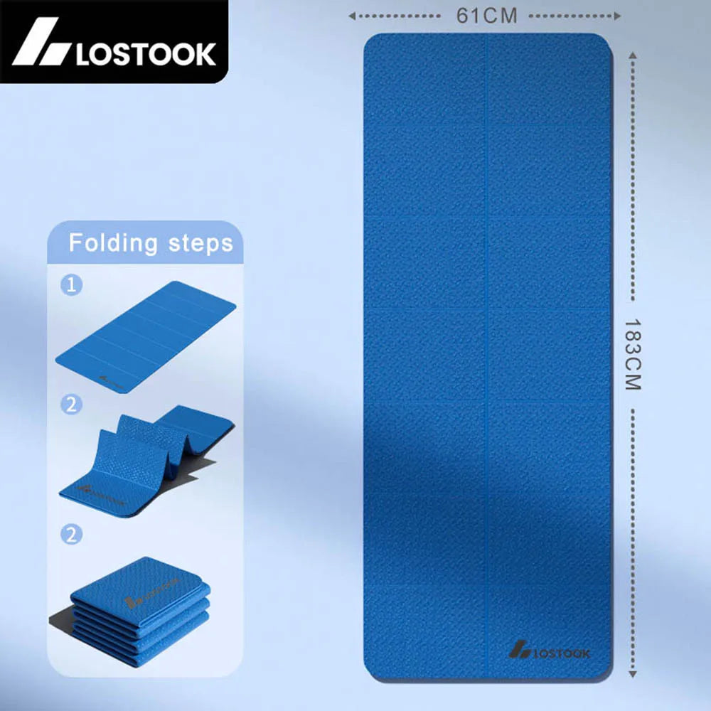 Foldable TPE Yoga Mat