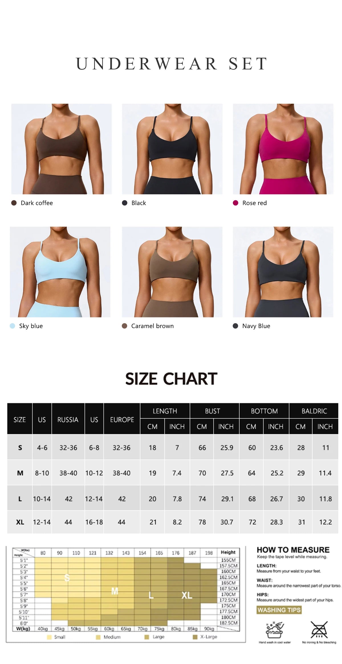 Seamless High-Waist Gym Set