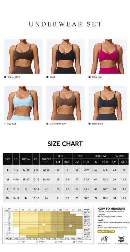 Seamless High-Waist Gym Set