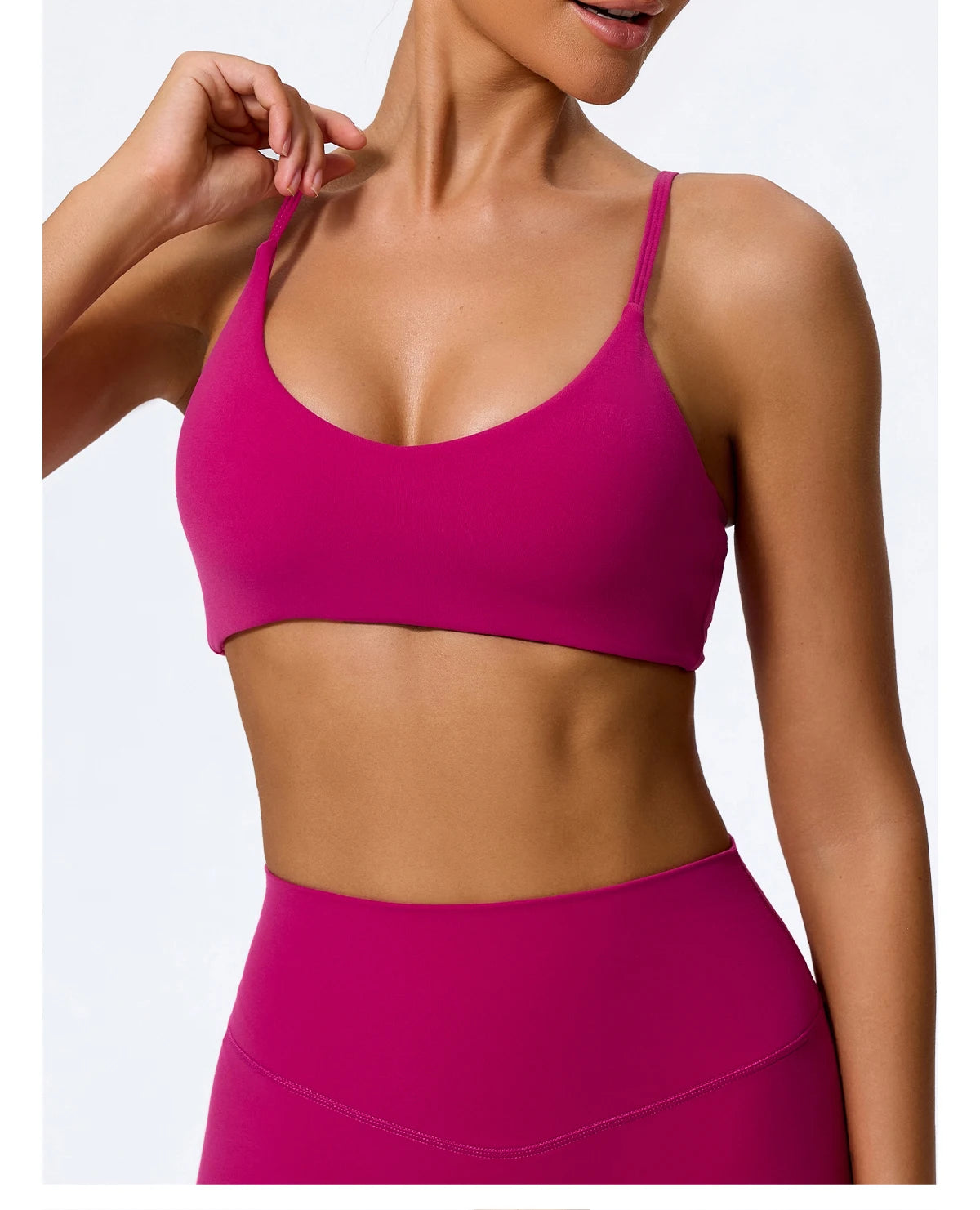 Seamless High-Waist Gym Set