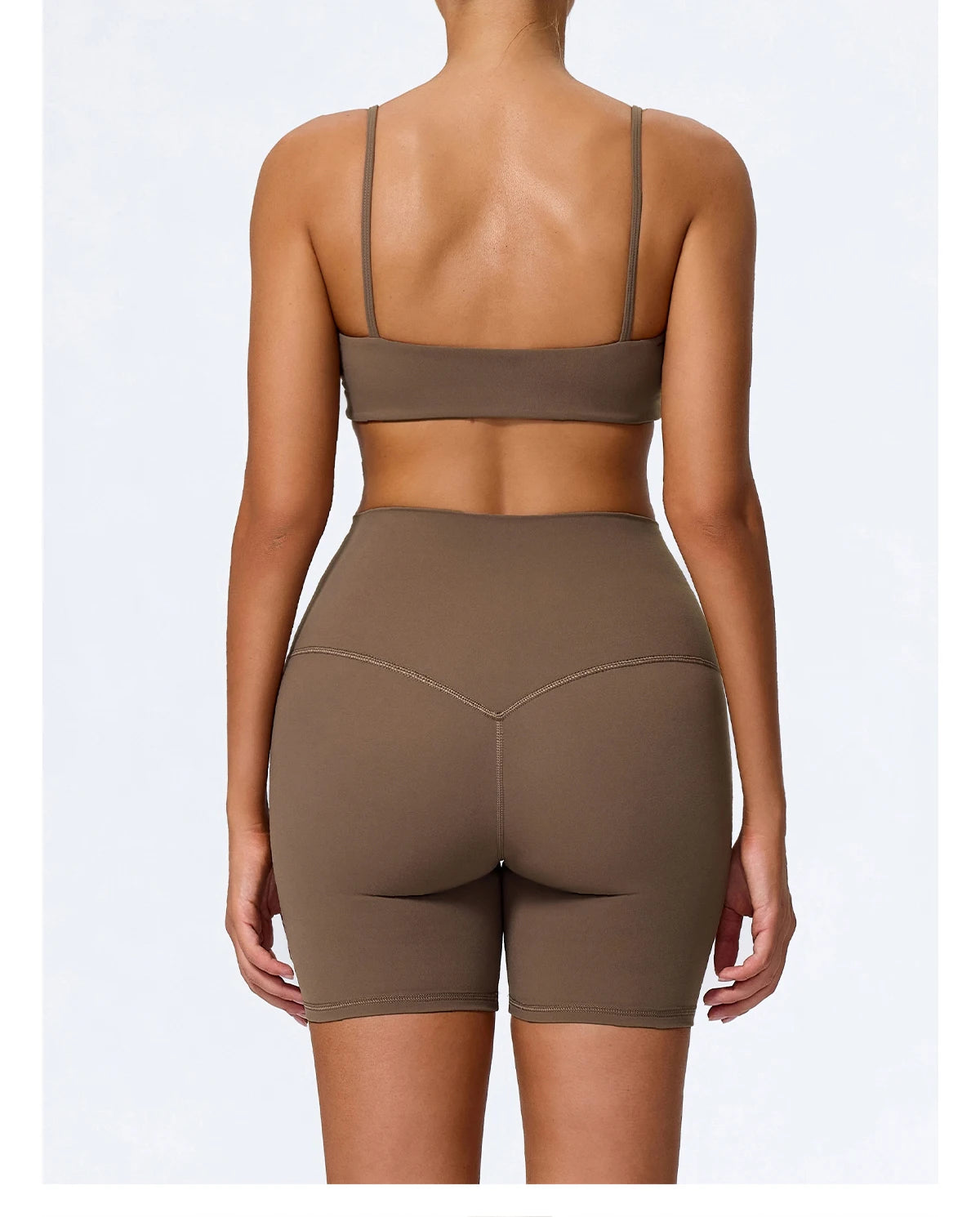 Seamless High-Waist Gym Set
