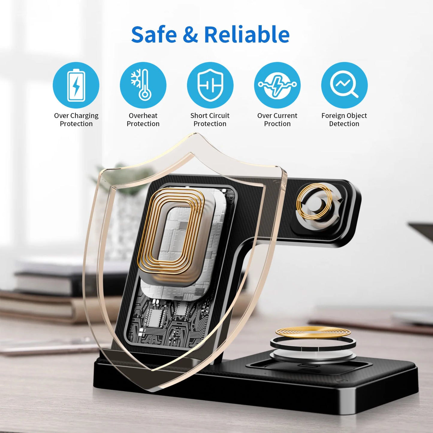 3-in-1 Wireless Charger