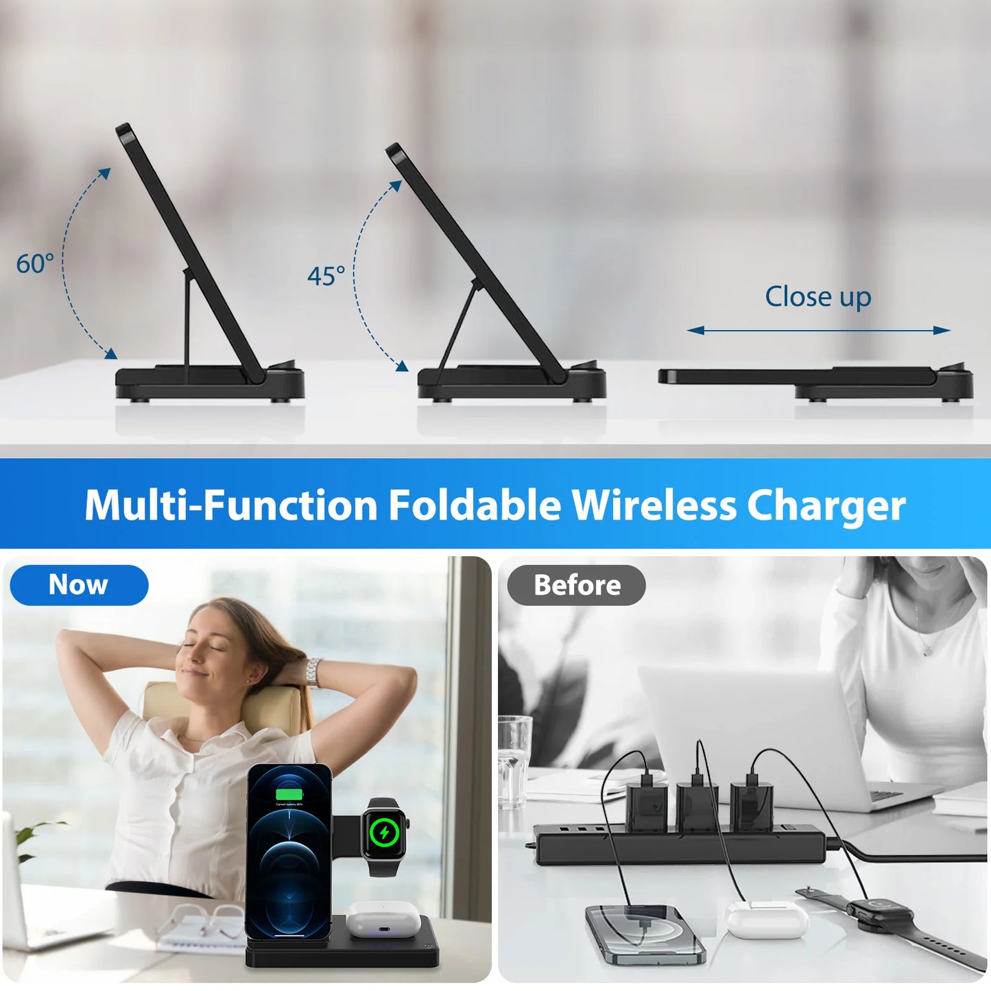3-in-1 Wireless Charger