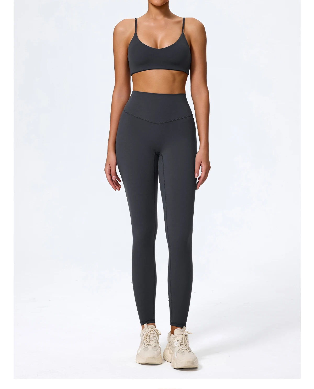 Seamless High-Waist Gym Set