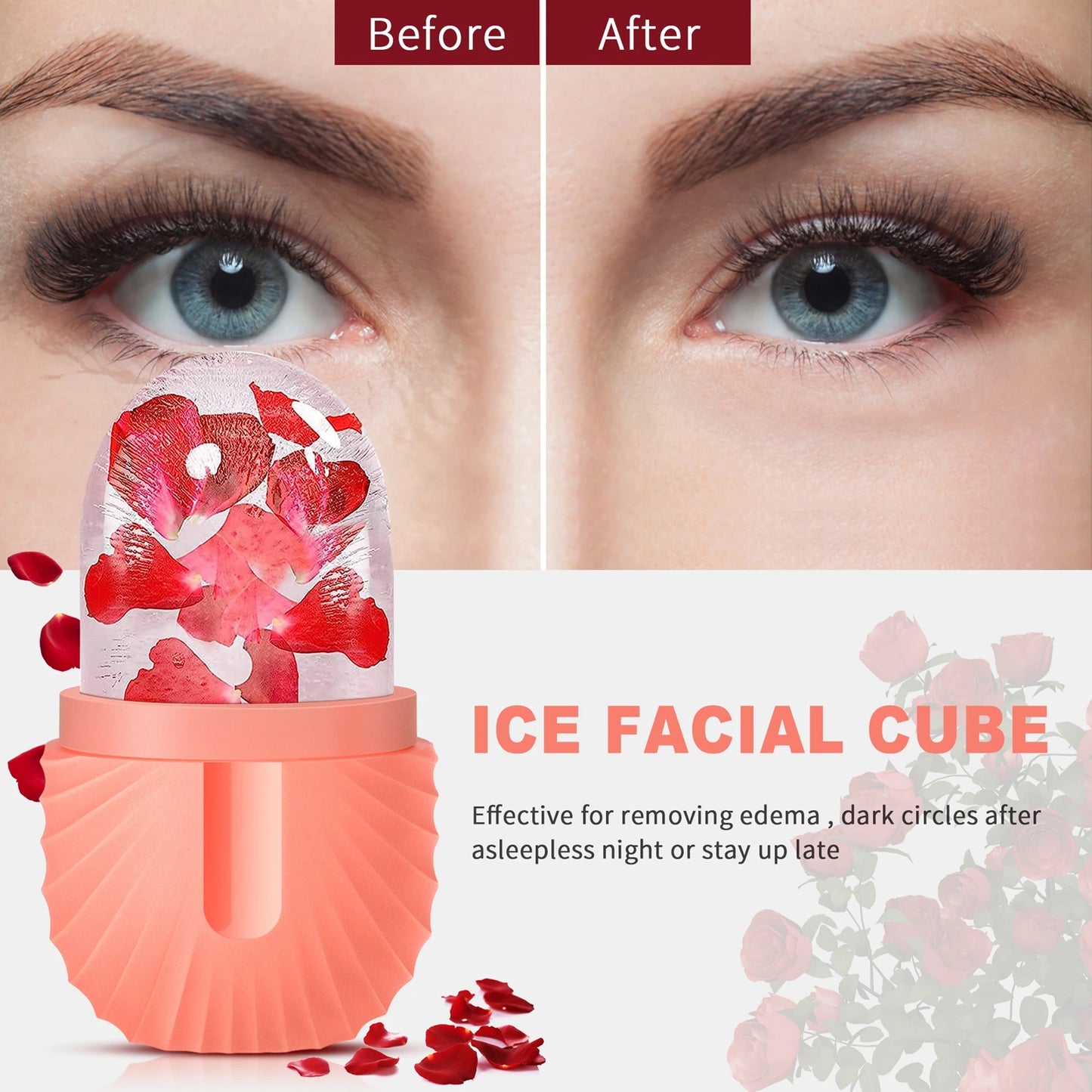 Silicone Face Ice Roller