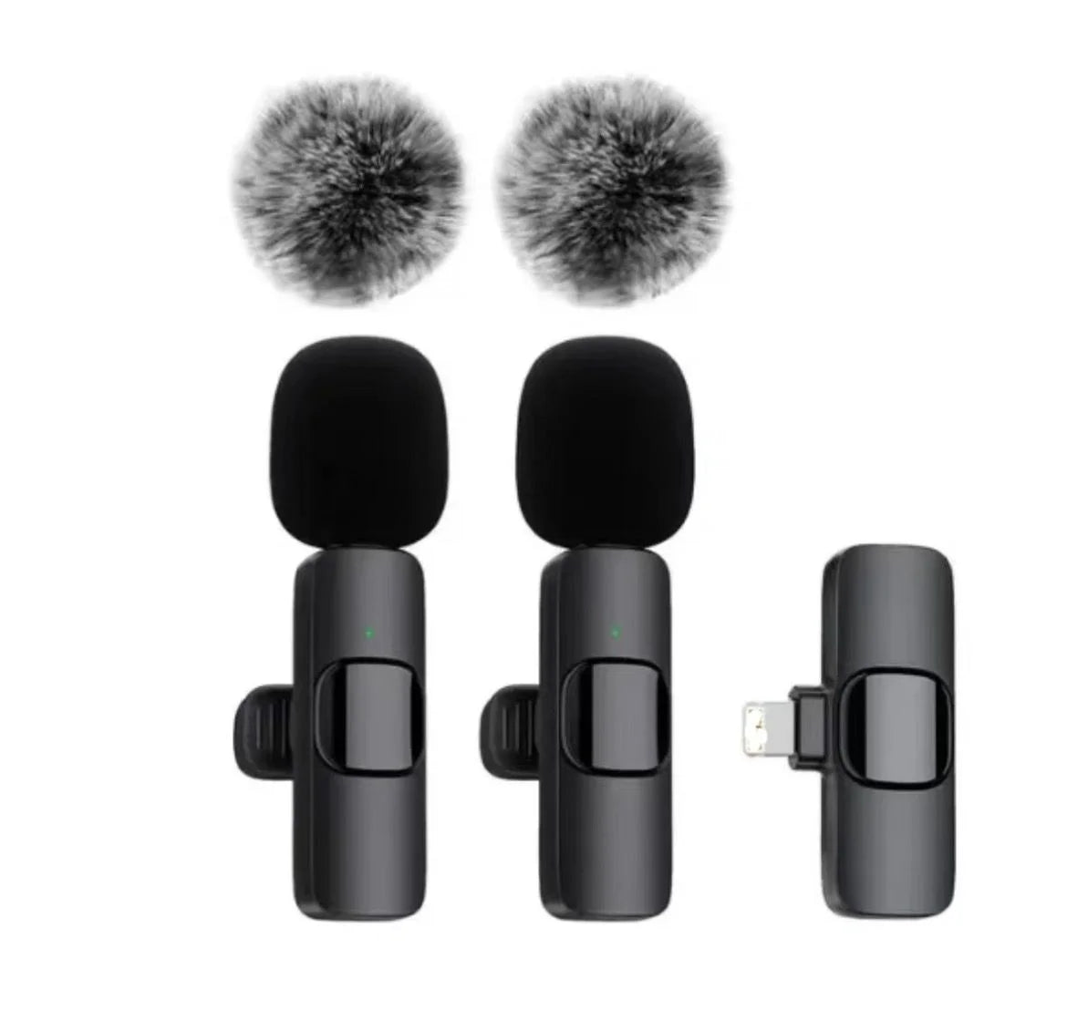 Wireless Lavalier Microphone Set