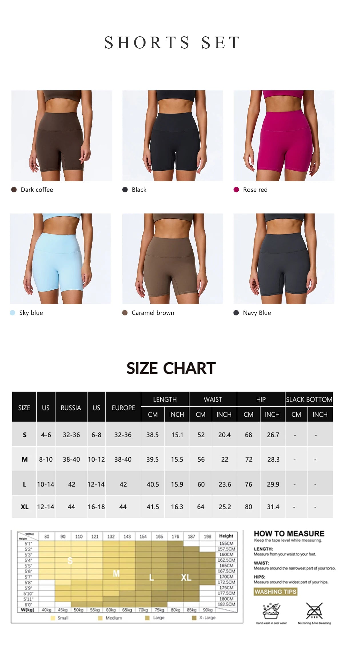 Seamless High-Waist Gym Set
