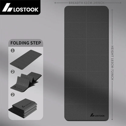 Foldable TPE Yoga Mat